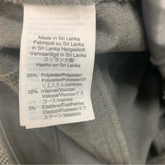 J. Crew gray mercantile pants Sz 6 - Picture 6 of 11